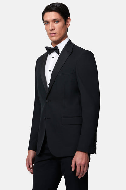 2PC Peak Lapel Tuxedo Black