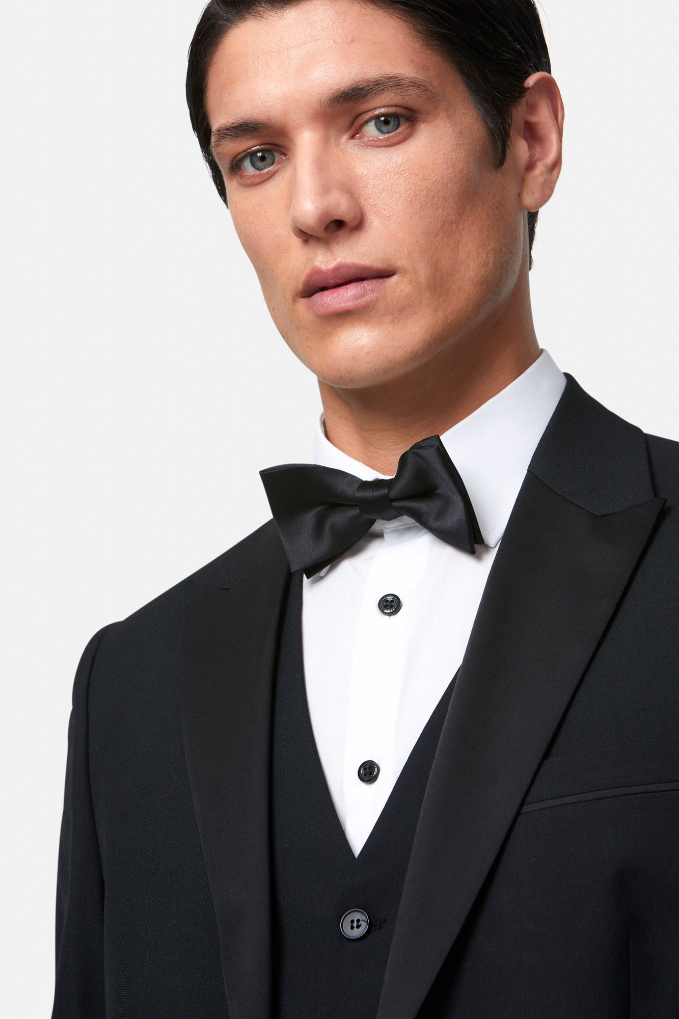 3PC Peak Lapel Tuxedo Black