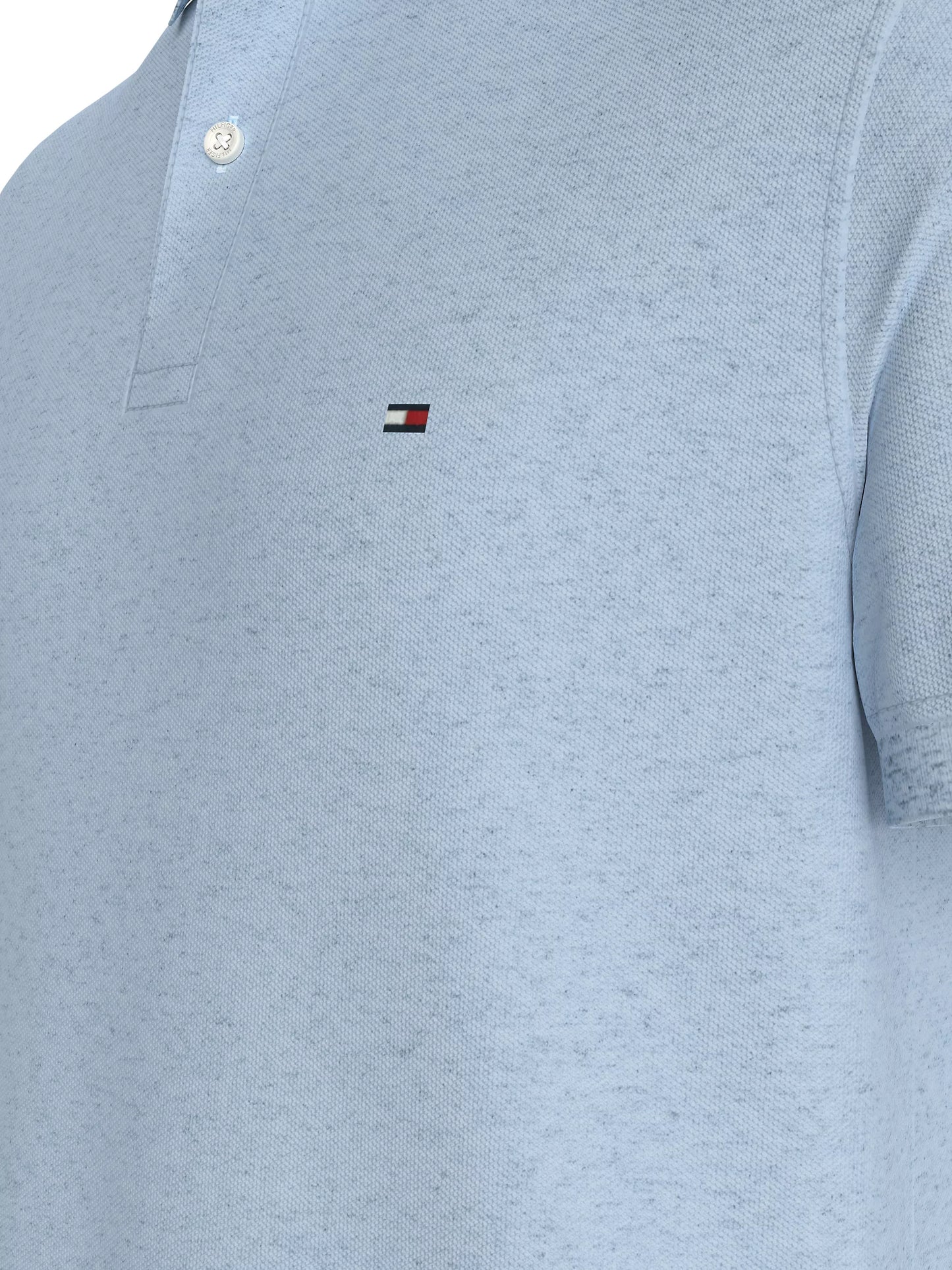 Tommy Hilfiger 1985 Collection Regular Fit Polo - Light blue heather