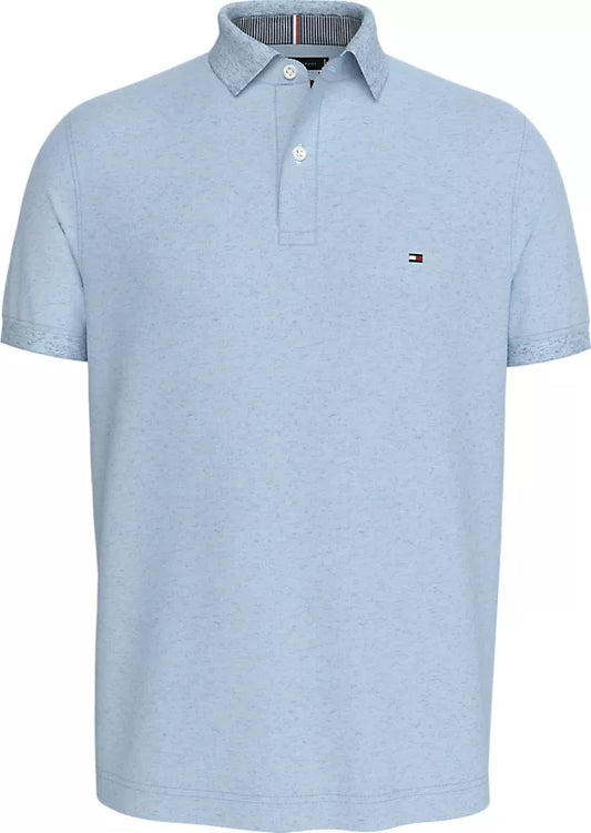 Tommy Hilfiger 1985 Collection Regular Fit Polo - Light blue heather