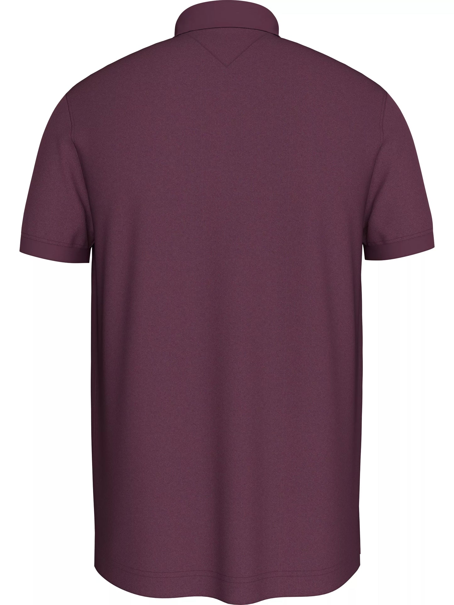 Tommy Hilfiger Flag Embroidery Regular Polo Shirt - Plum