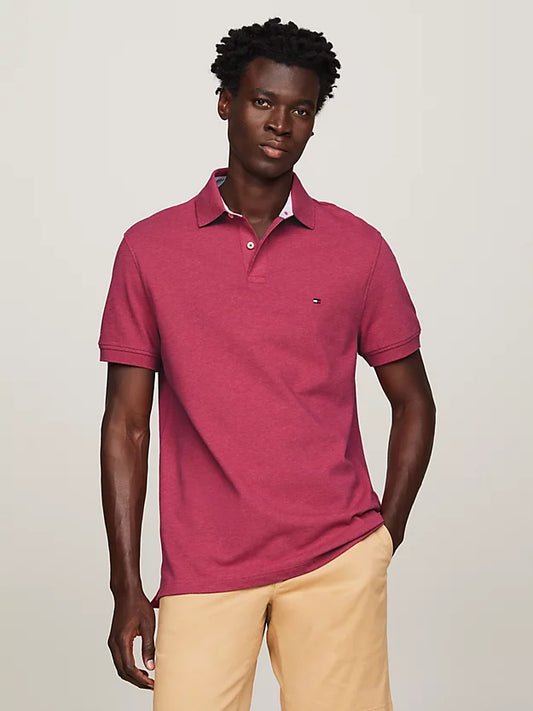 Tommy Hilfiger 1985 Collection Regular Fit Polo - Dark Pink