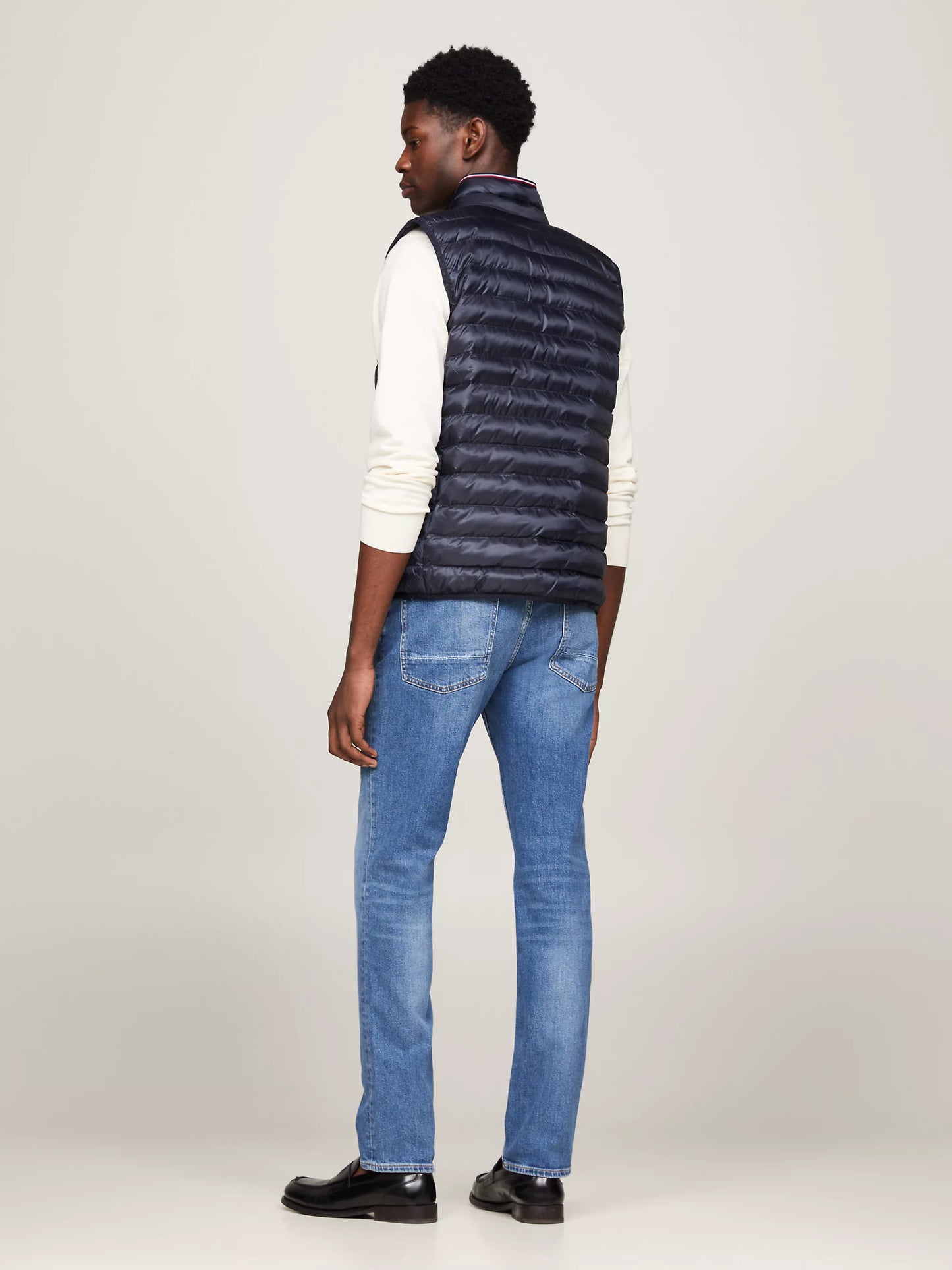 Tommy Hilfiger Water Repellent Packable Padded Vest - Desert Sky