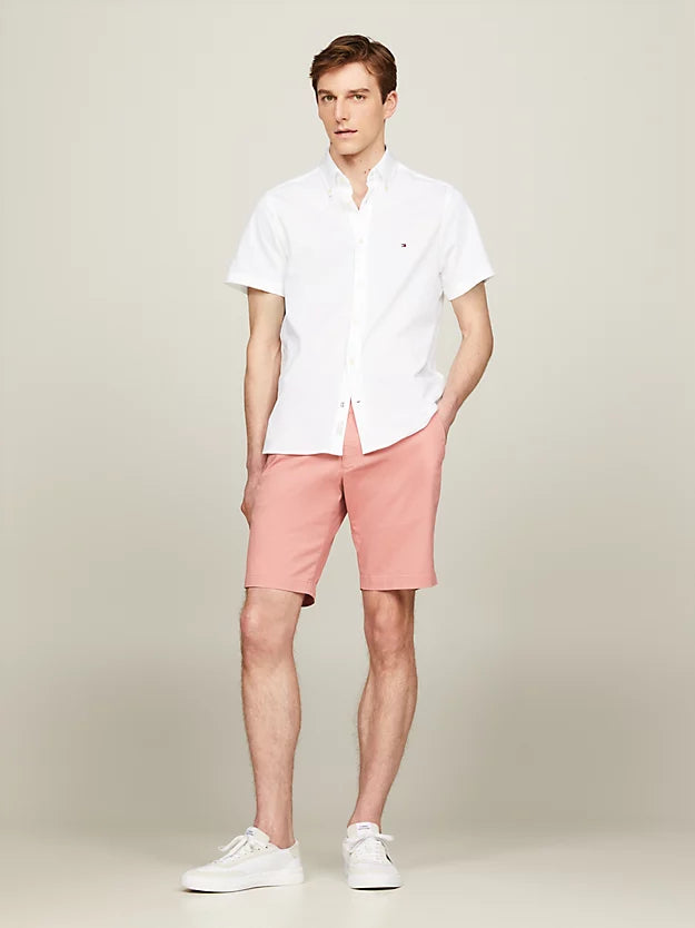 Tommy Hilfiger Brooklyn 1985 Collection Chino Shorts - Teaberry Blossom