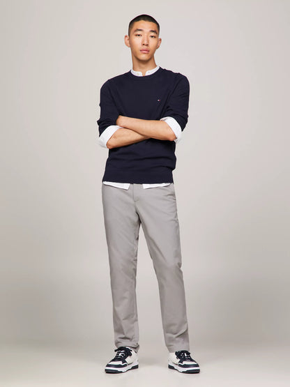 Tommy Hilfiger 1985 Collection Bleecker Pima Slim Chinos - Hydrogen Grey