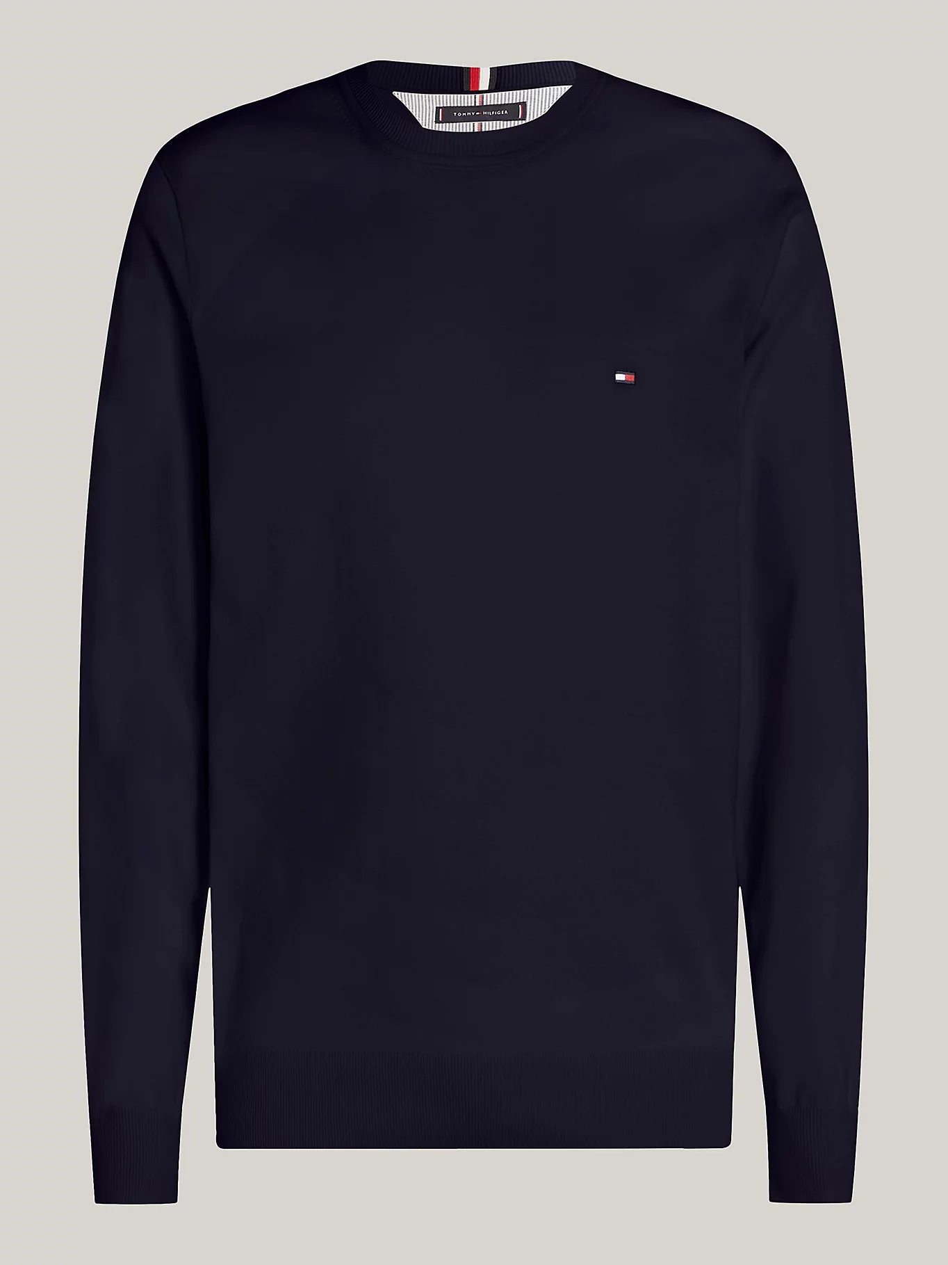 Tommy Hilfiger V-Neck Jumper with Cashmere - Desert Sky