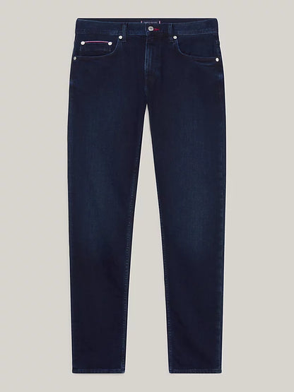 Tommy Hilfiger Denton Fitted Straight Jeans - Meek Blue Black