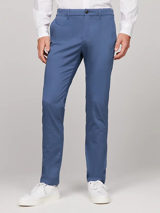 Tommy Hilfiger Bleecker Slim Straight Chinos - Aegean Sea