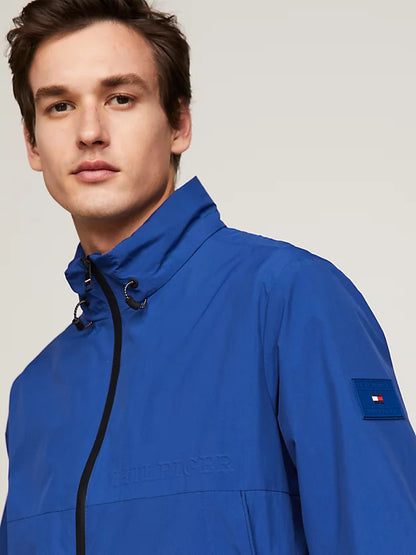 Tommy Hilfiger Water Resistant Packable Portland Jacket - Anchor Blue