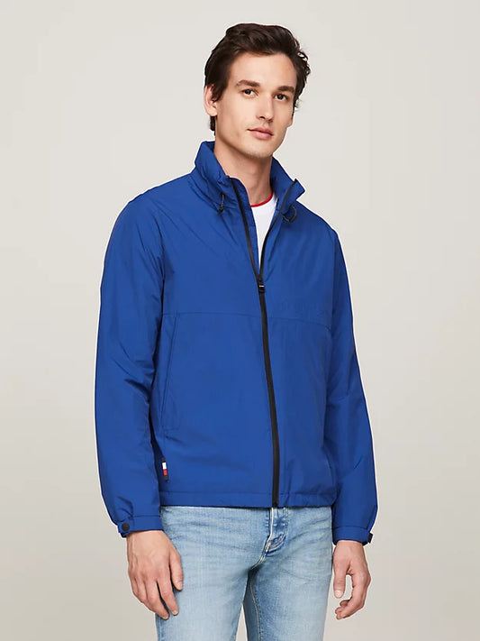 Tommy Hilfiger Water Resistant Packable Portland Jacket - Anchor Blue