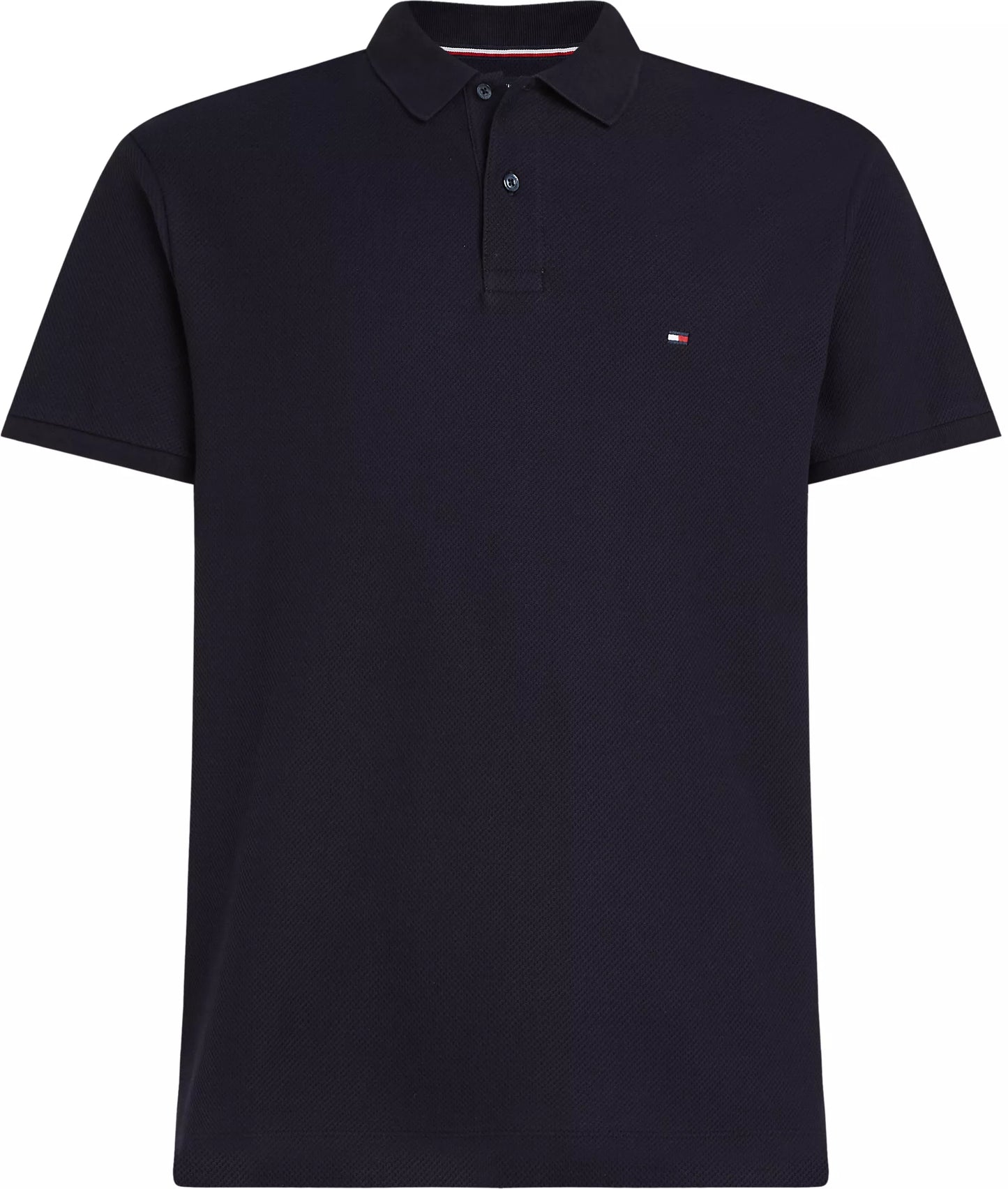 Tommy Hilfiger Pique Structure Reg Polo - Desert Sky