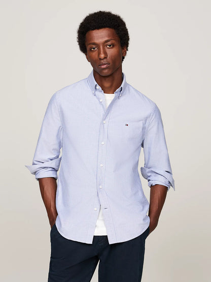 Tommy Hilfiger Regular Fit Oxford Shirt - Royal Blue