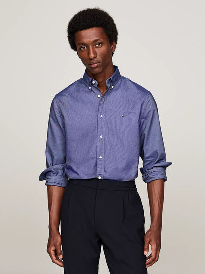 Tommy Hilfiger Regular Fit Oxford Shirt - Desert Sky