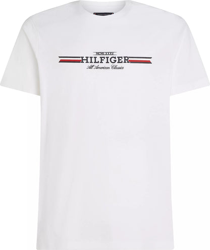 Tommy Hilfiger Chest Logo T-shirt - White