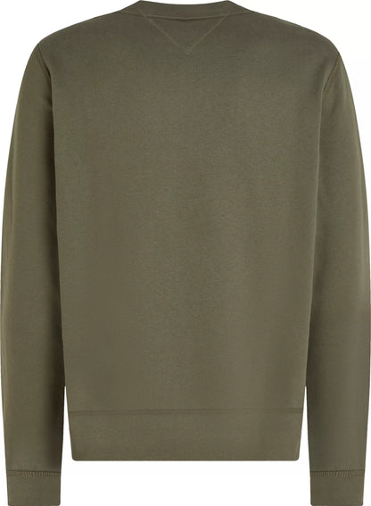 Tommy Hilfiger Fleece Crew Neck Sweatshirt - Battle Green