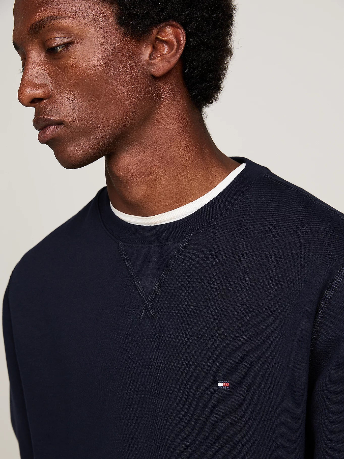 Tommy Hilfiger Fleece Crew Neck Sweatshirt - Desert Sky