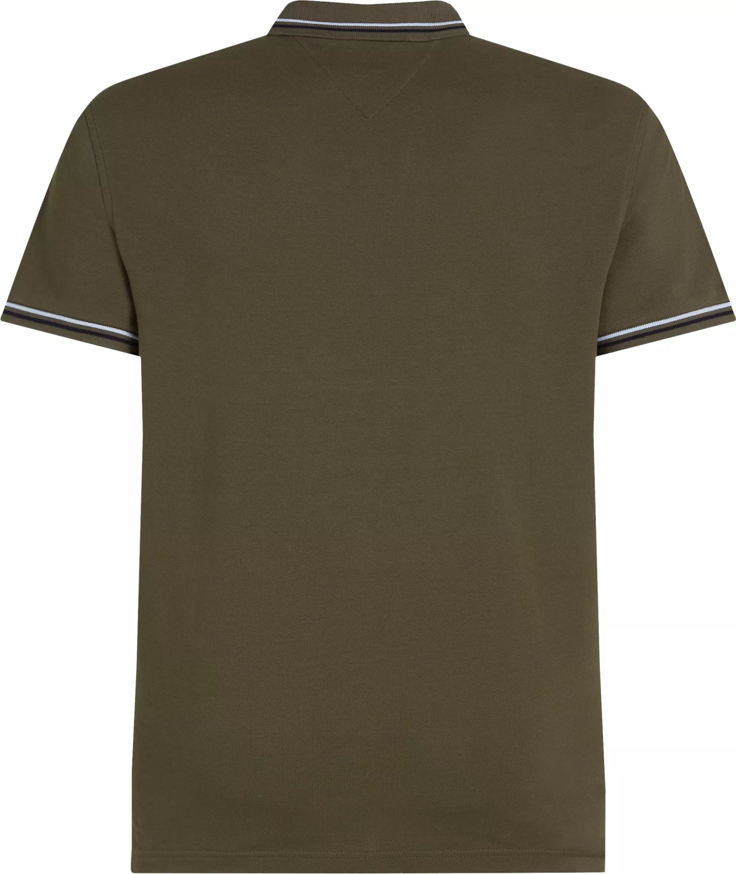 Tommy Hilfiger Slim Tipped Polo Shirt - Army Green