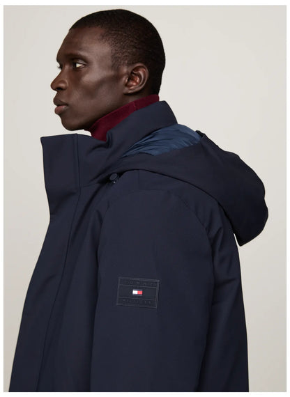 Tommy Hilfiger Padded Parka Jacket - Desert Sky