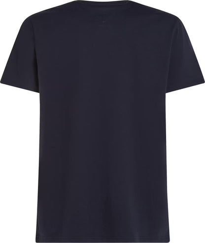 Tommy Hilfiger Logo Crew Neck T-Shirt - Desert Sky