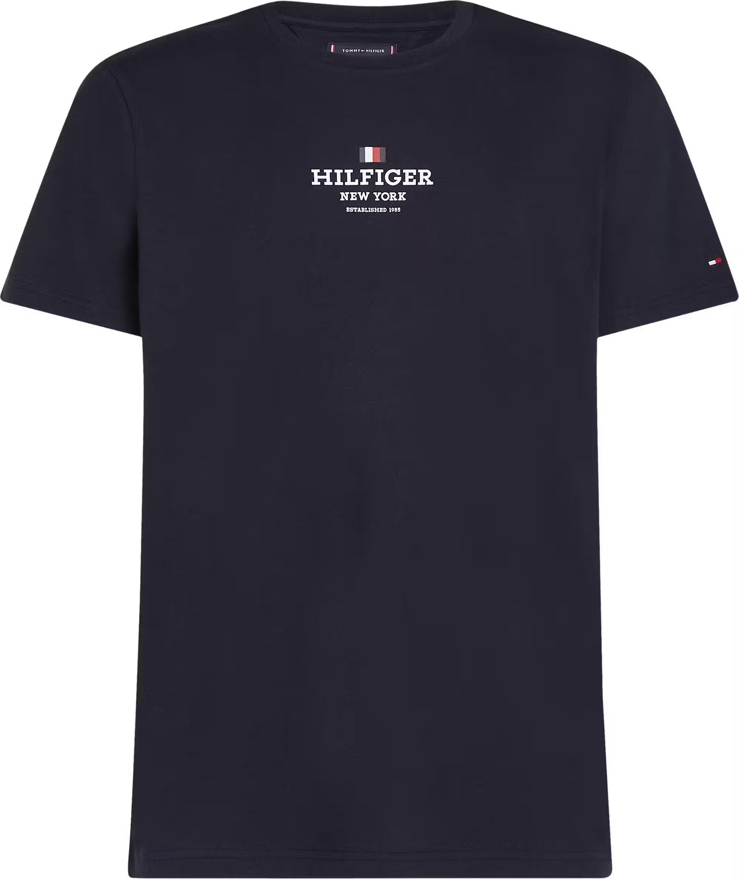 Tommy Hilfiger Logo Crew Neck T-Shirt - Desert Sky