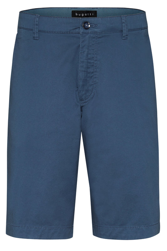 Bugatti Stretch Cotton Bermuda Short - Navy