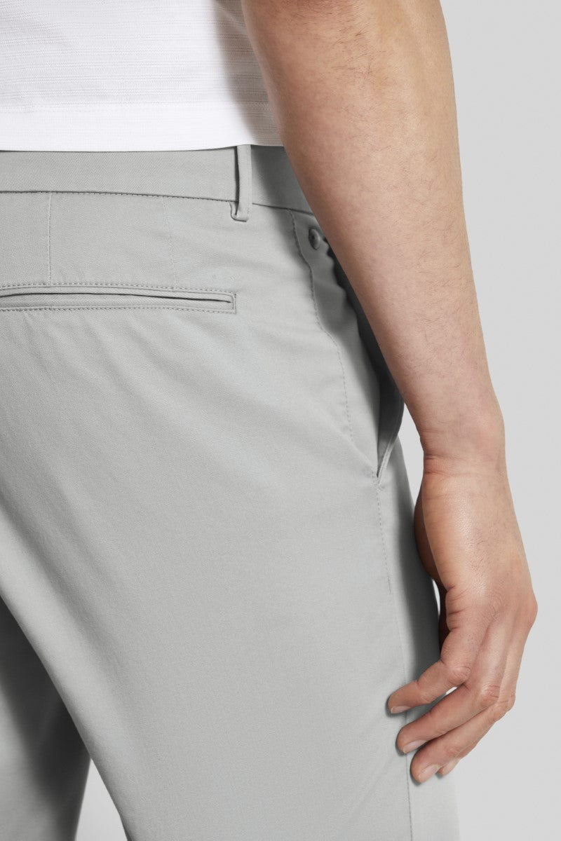 Bugatti Chinos Made From Stretch Cotton - Grey