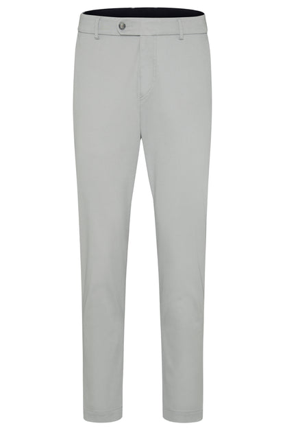 Bugatti Stretch Cotton Chinos 56373A - Light Grey