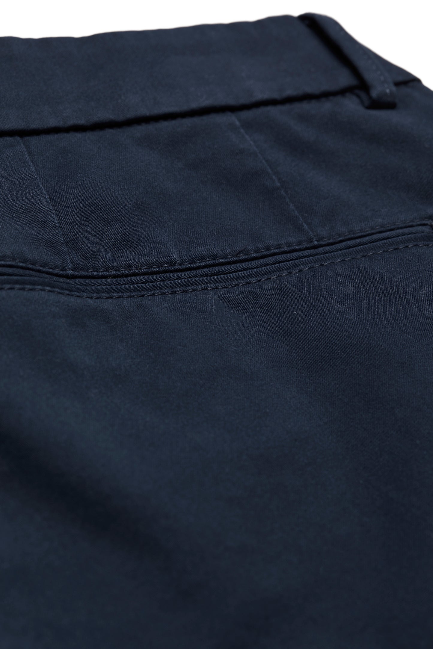 Bugatti Chinos Made From Stretch Cotton - Navy