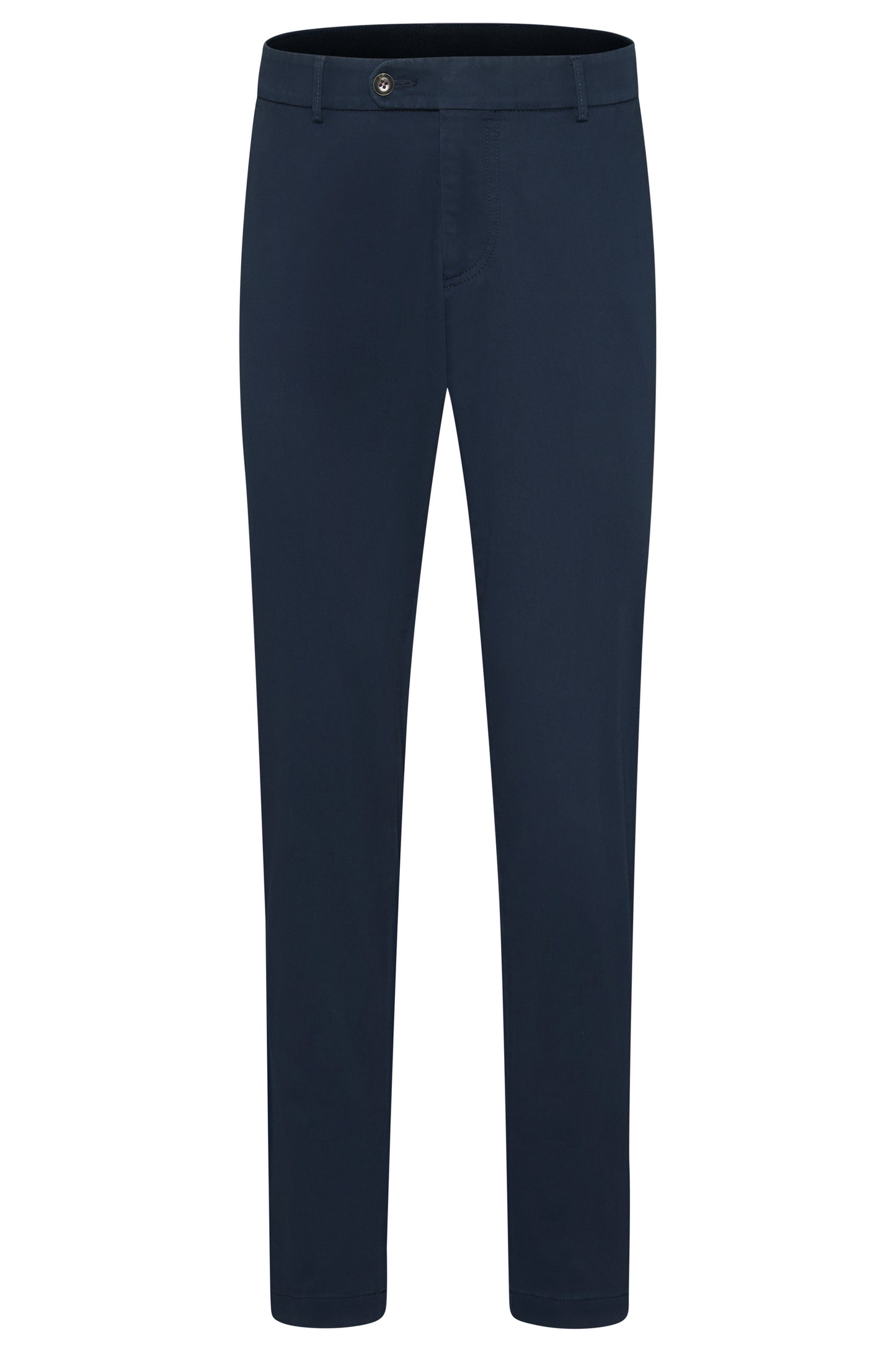 Bugatti Chinos Made From Stretch Cotton - Navy