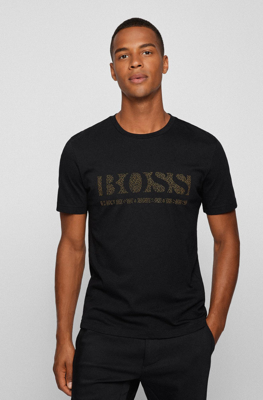 Hugo Boss TEE PIXEL - Black