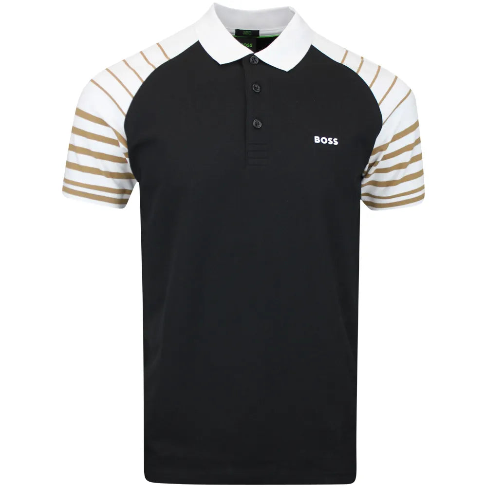 Hugo Boss Golf Shirt Paule 3 Slim - Black