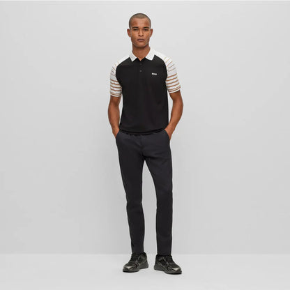 Hugo Boss Golf Shirt Paule 3 Slim - Black