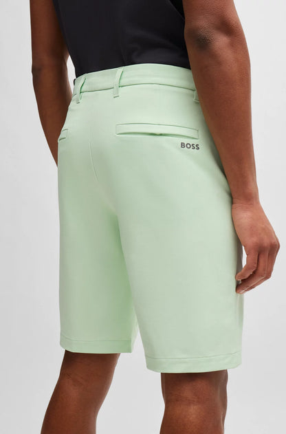 Hugo Boss Slim-fit Shorts In Easy-iron Four-way Stretch Fabric