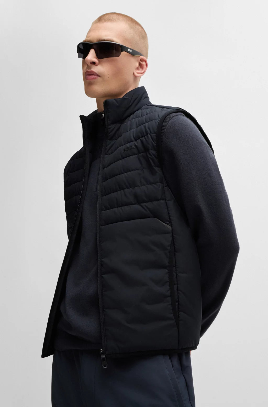 Hugo Boss V_thor 2 Gilet Dark Blue - Dark Blue