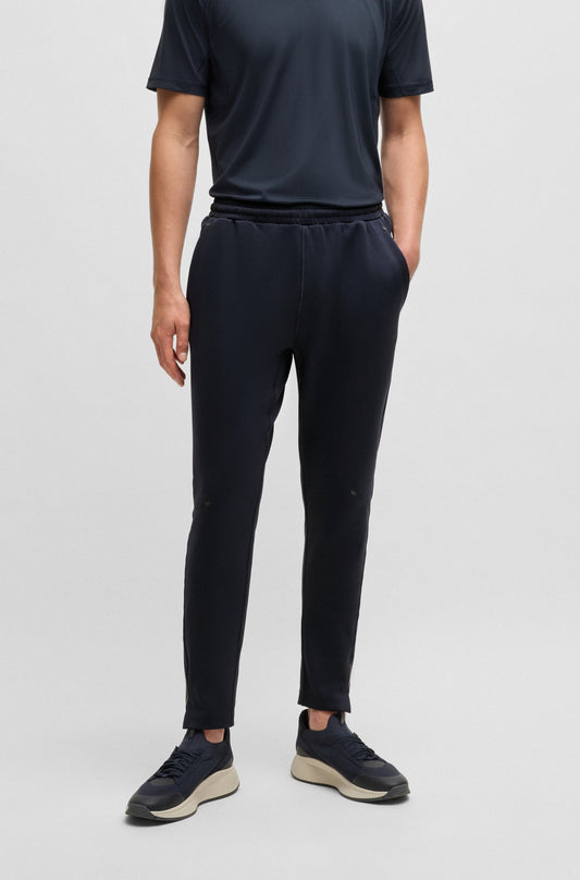 Hugo Boss Moisture-managing Tracksuit Bottoms - Dark Blue