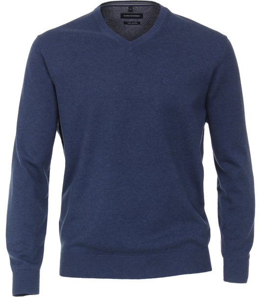 Casa Moda V-neck Pullover 004430-144 - Blue