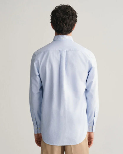 Gant Regular Fit Classic Oxford Shirt - Light Blue