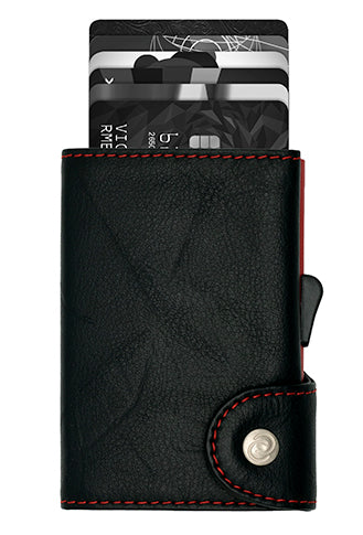 C-secure Wallet - Black Nero Red